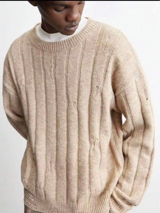 JERSEY BEIGE DE HOMBRE