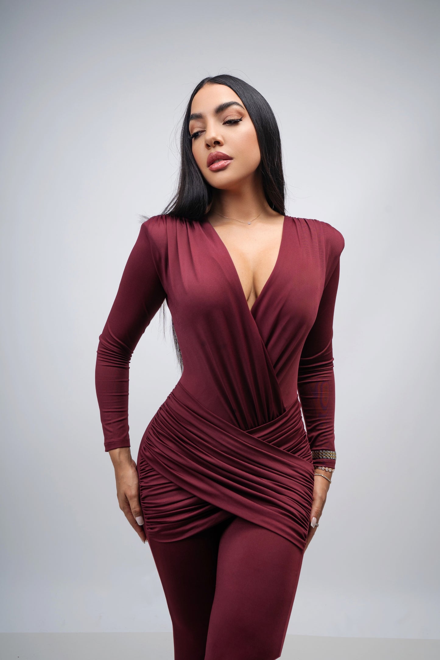 Jumpsuit Sáhara Edition Borgoña