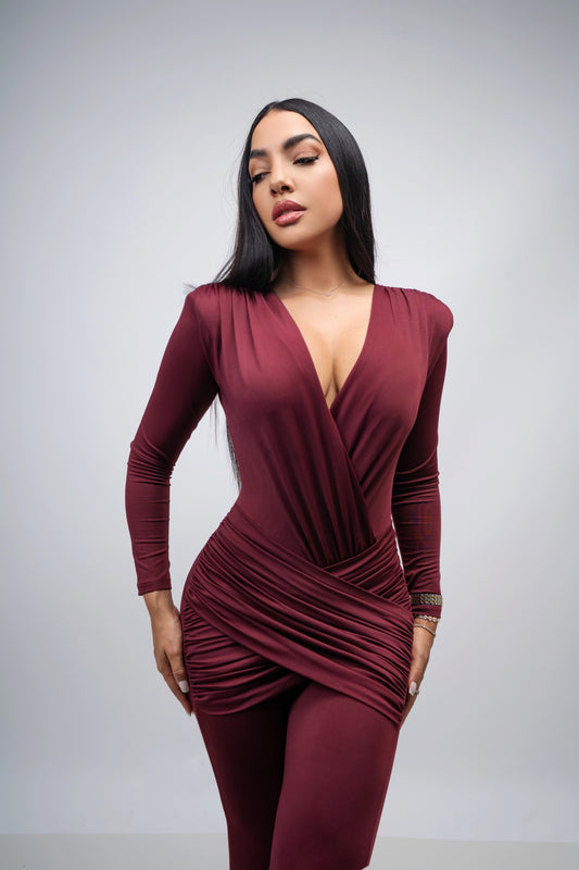 Jumpsuit Sáhara Edition Borgoña